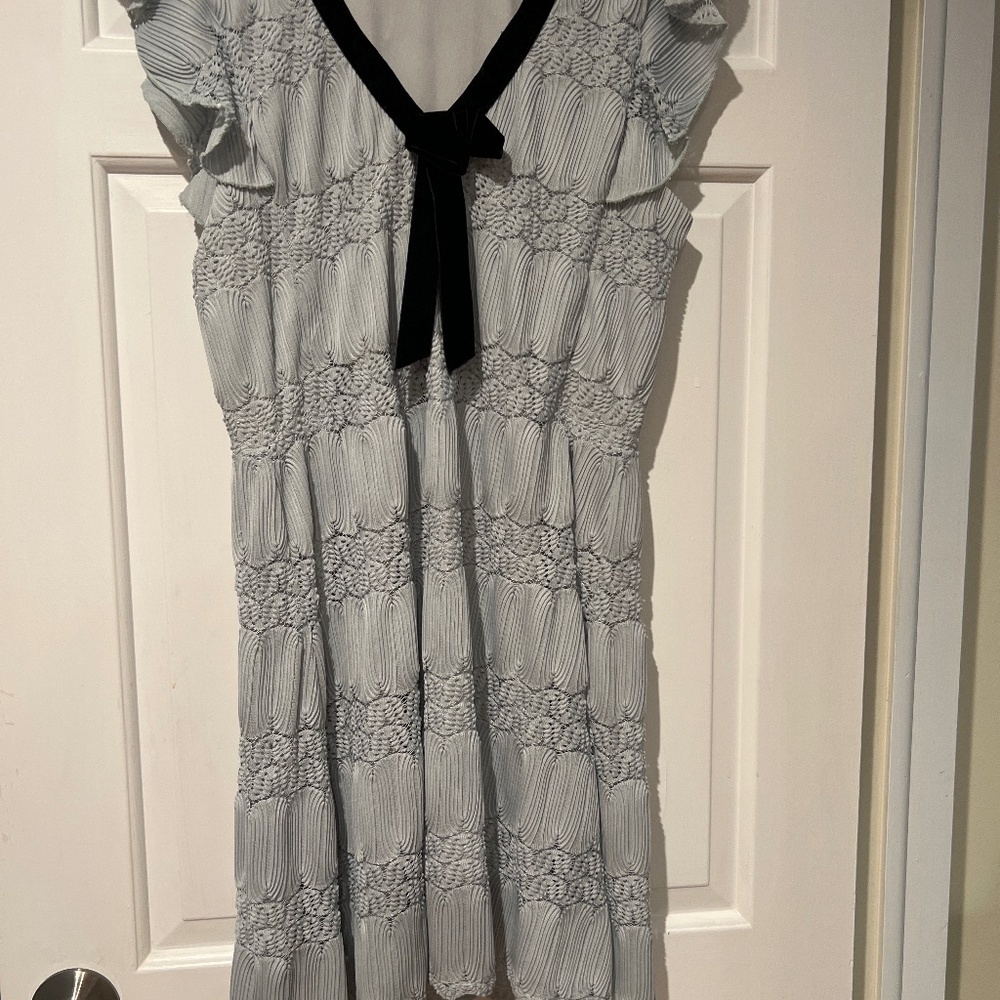 Eva Franco flutter sleeve dress